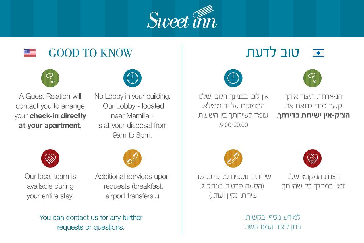 Sweet Inn - Smats Street القدس المظهر الخارجي الصورة
